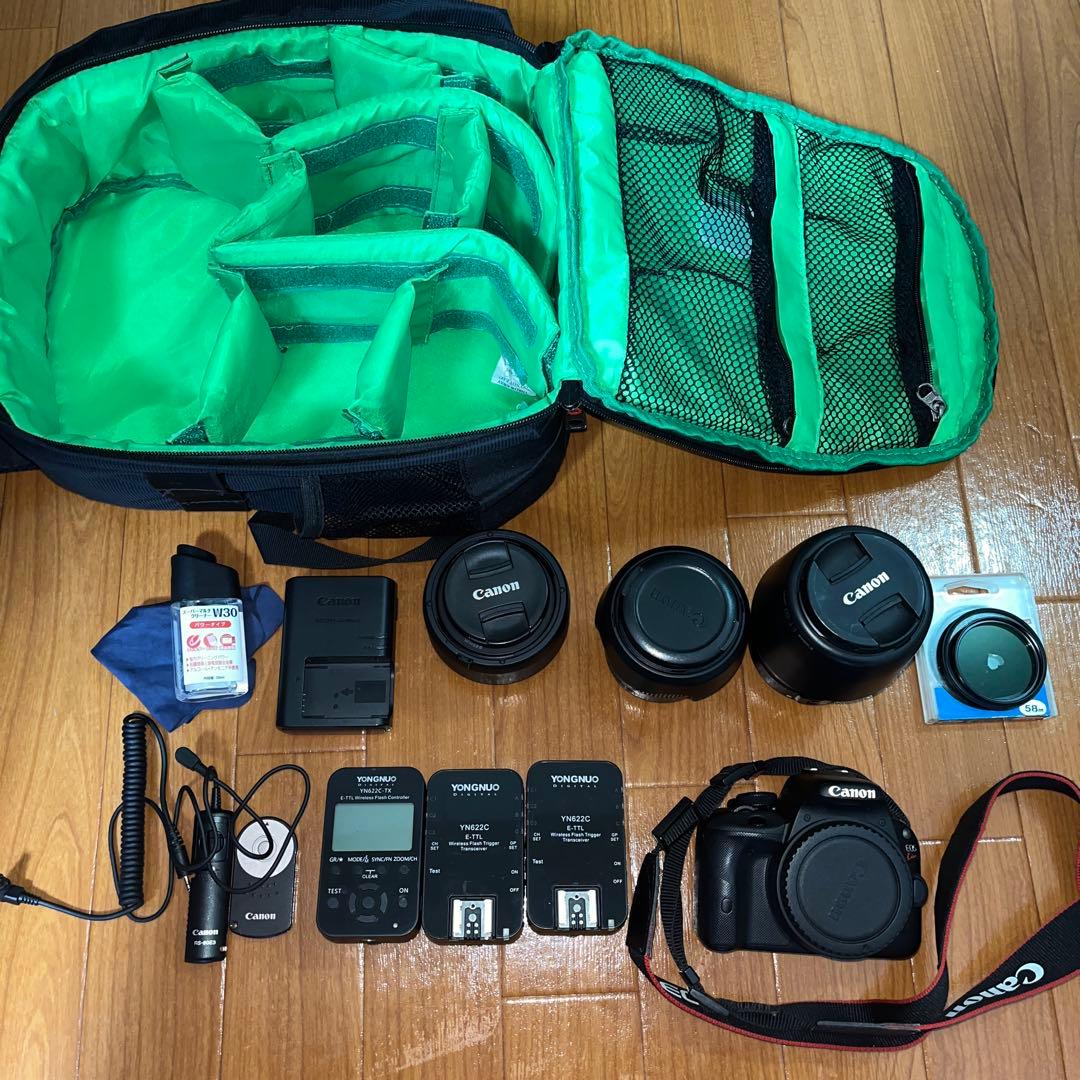 Canon EOS Kiss X7 レンズやアクセサリーなど