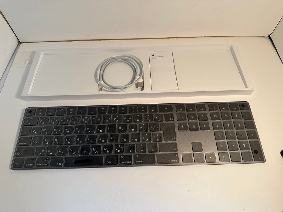 [値下げ]Mac magic keyboard black 日本語カバー付き