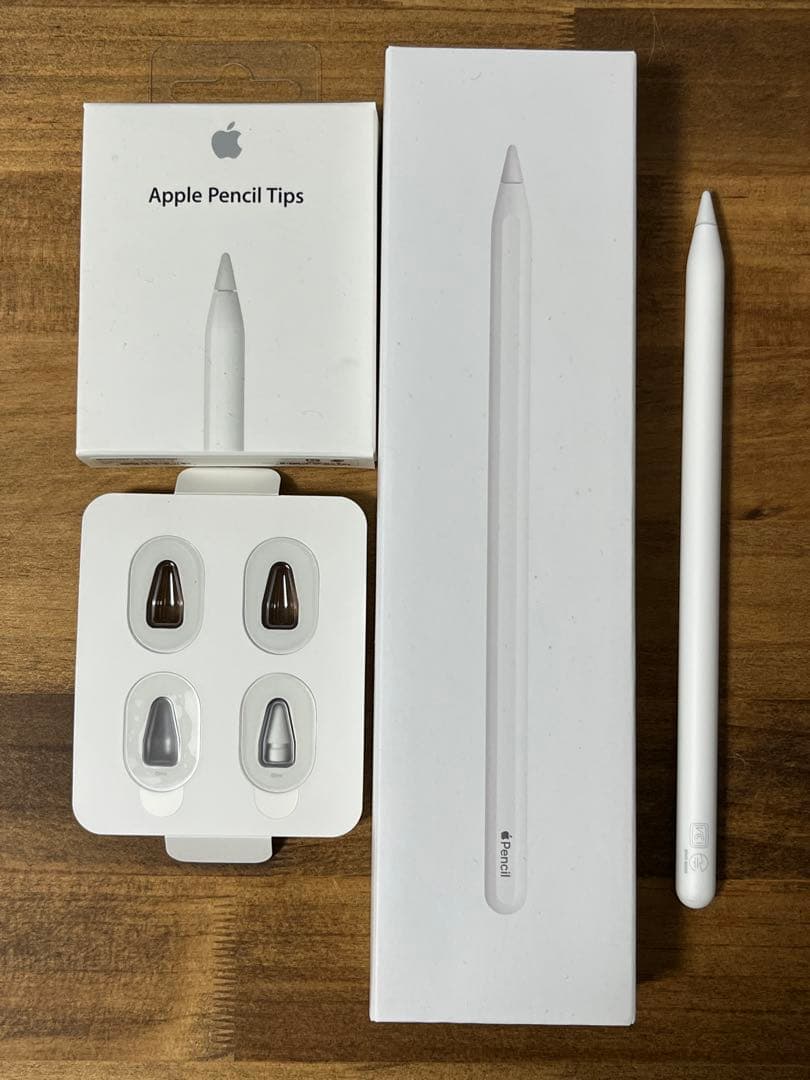 Apple Pencil 第2世代 純正品+ 純正ペン先1個