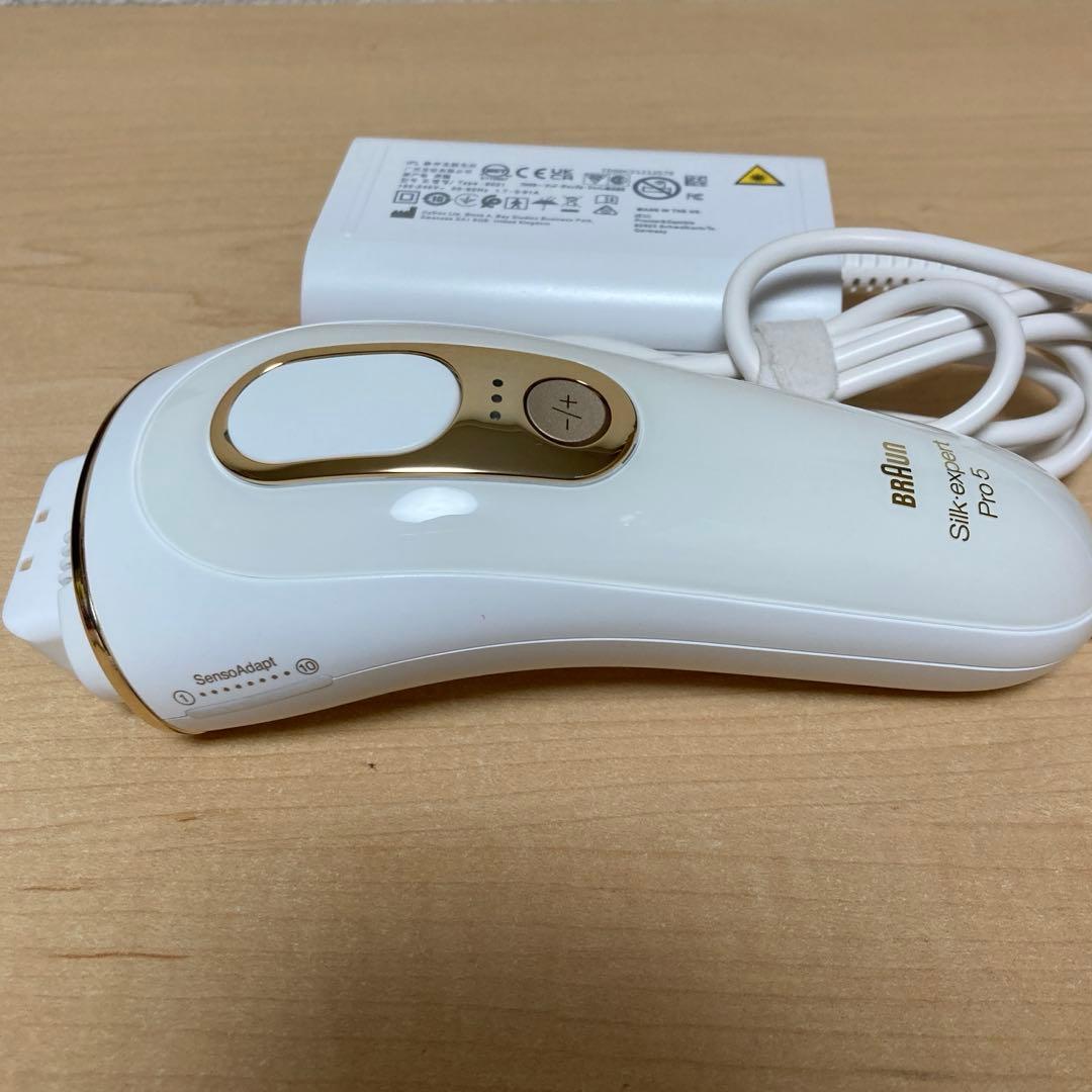 BRAUN Silk-expert pro5 無駄毛処理器