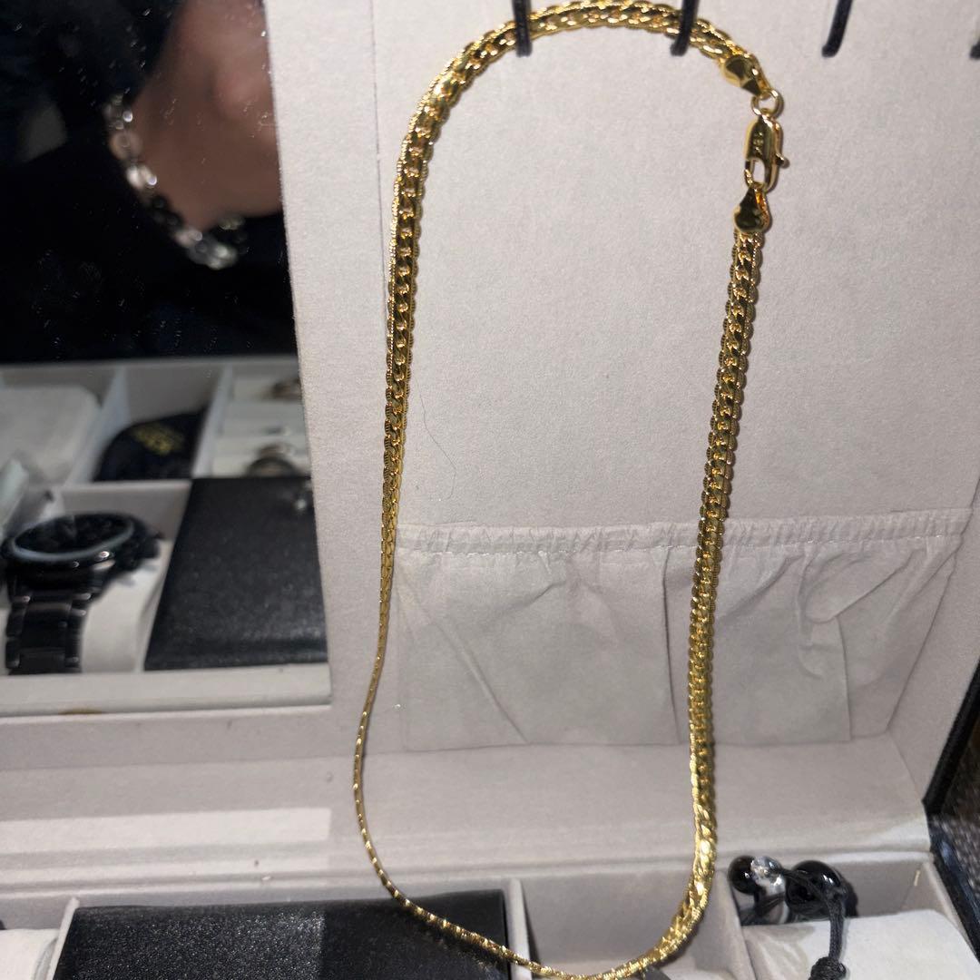 な*か様 V*V様 18K刻印 金ネックレス 18g