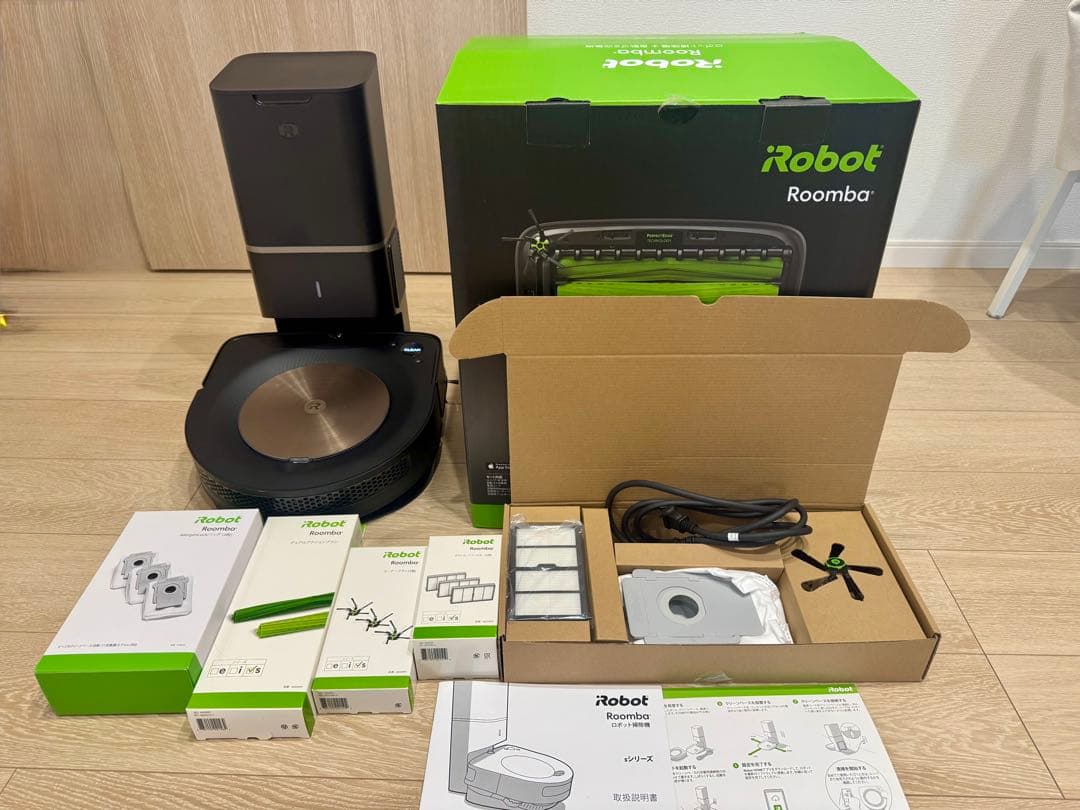 美品iRobot Roomba S9+ロボット掃除機本体 ブラック