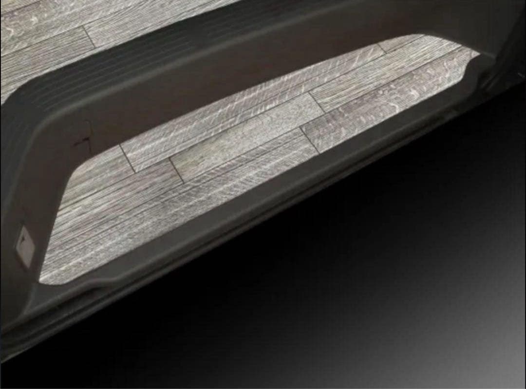 ★ハイエース　ワゴンGLワイド幅１０人乗り用フルフロアーマット　ランダムグレー