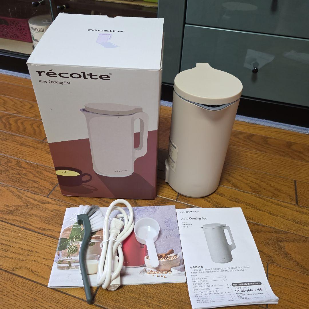 中古品　レコルト　自動調理ポット　RSY-2(W)　約600ml