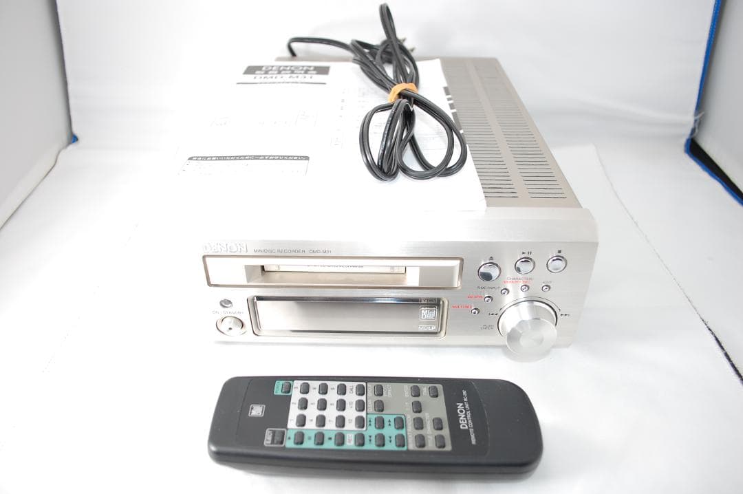 ★特選品★ DENON デノン MDレコーダー DMD-M31 リモコン 取説付