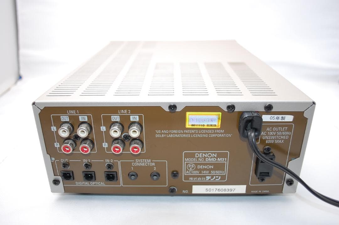 ★特選品★ DENON デノン MDレコーダー DMD-M31 リモコン 取説付