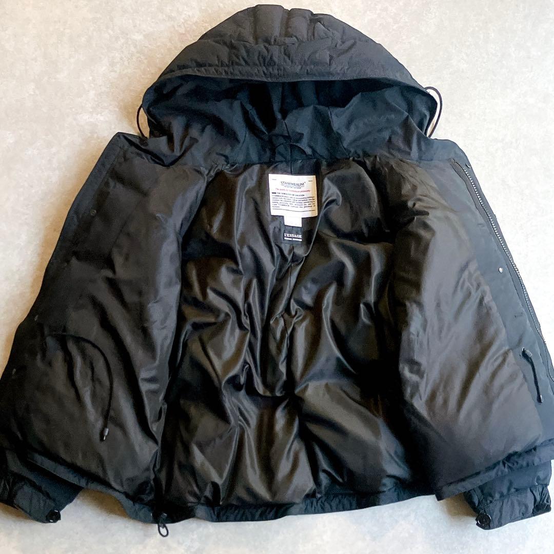 美品 STAMMBAUM×レサージュ別注 ショートダウンジャケット ドロスト