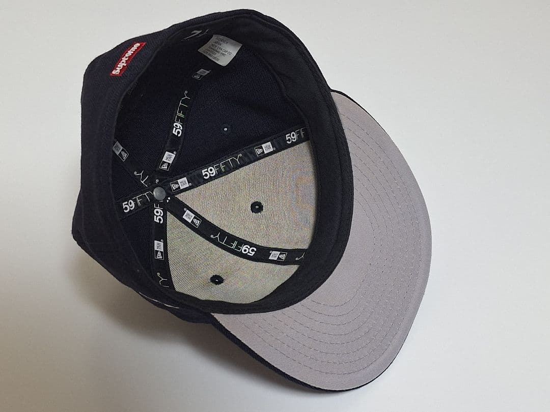 【美品】Supreme　S Logo　New Era　Ice　\"Navy\"