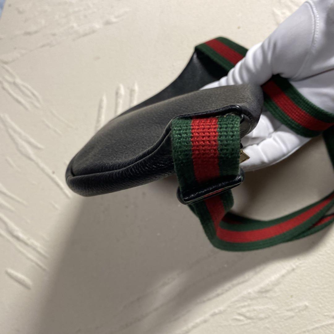 グッチ ウエストバッグ ボディバッグ ウエストポーチ シェリーラインGUCCI