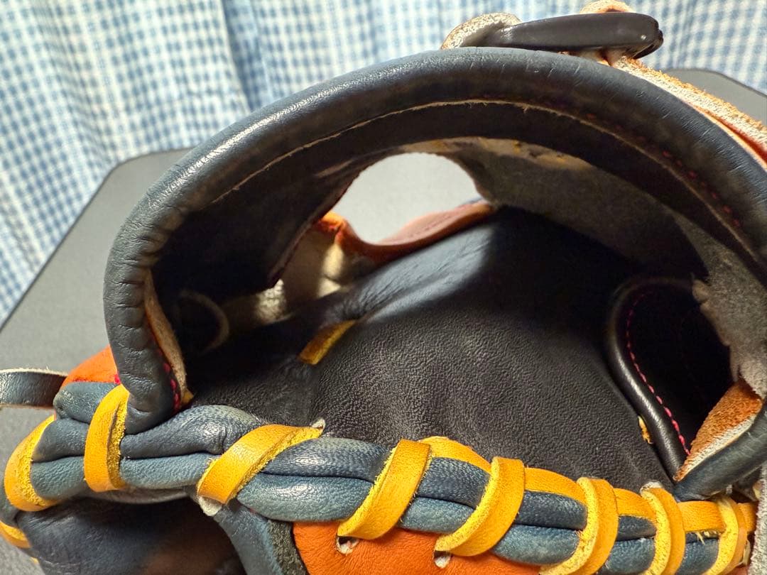 ハタケヤマ　硬式用キャッチャーミット　スペシャルプロオーダー　カラーオイル付