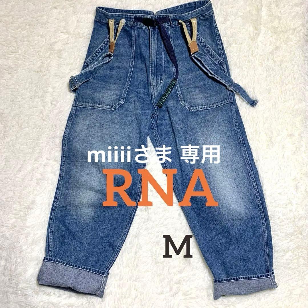RNA☆ R3827 フレンチワークサスペンダーパンツ M