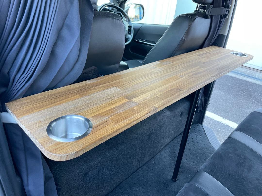 在庫有り！ハイエース後席用テーブル lot59車中泊