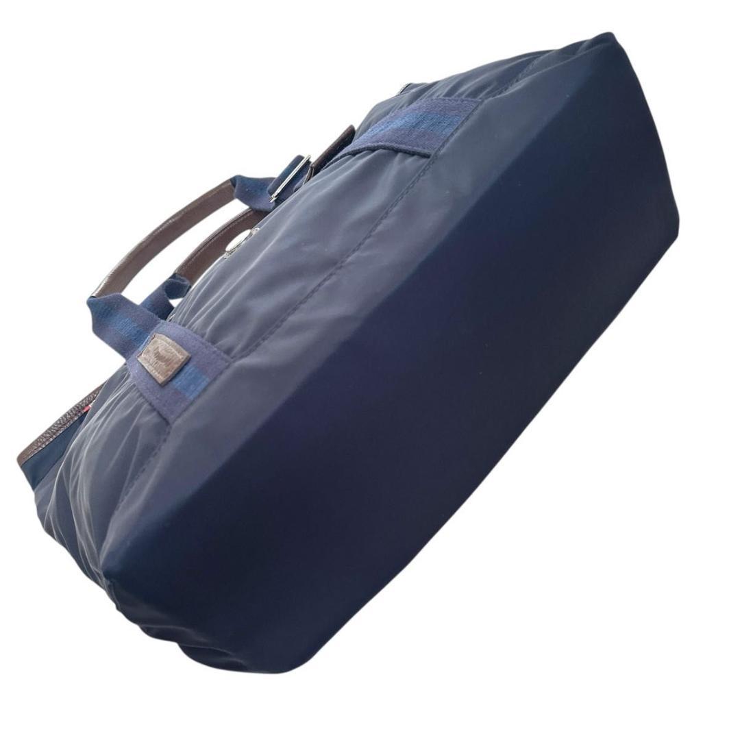 Orobianco トートバッグ　ネイビー　ナイロン　A4収納可　メンズ