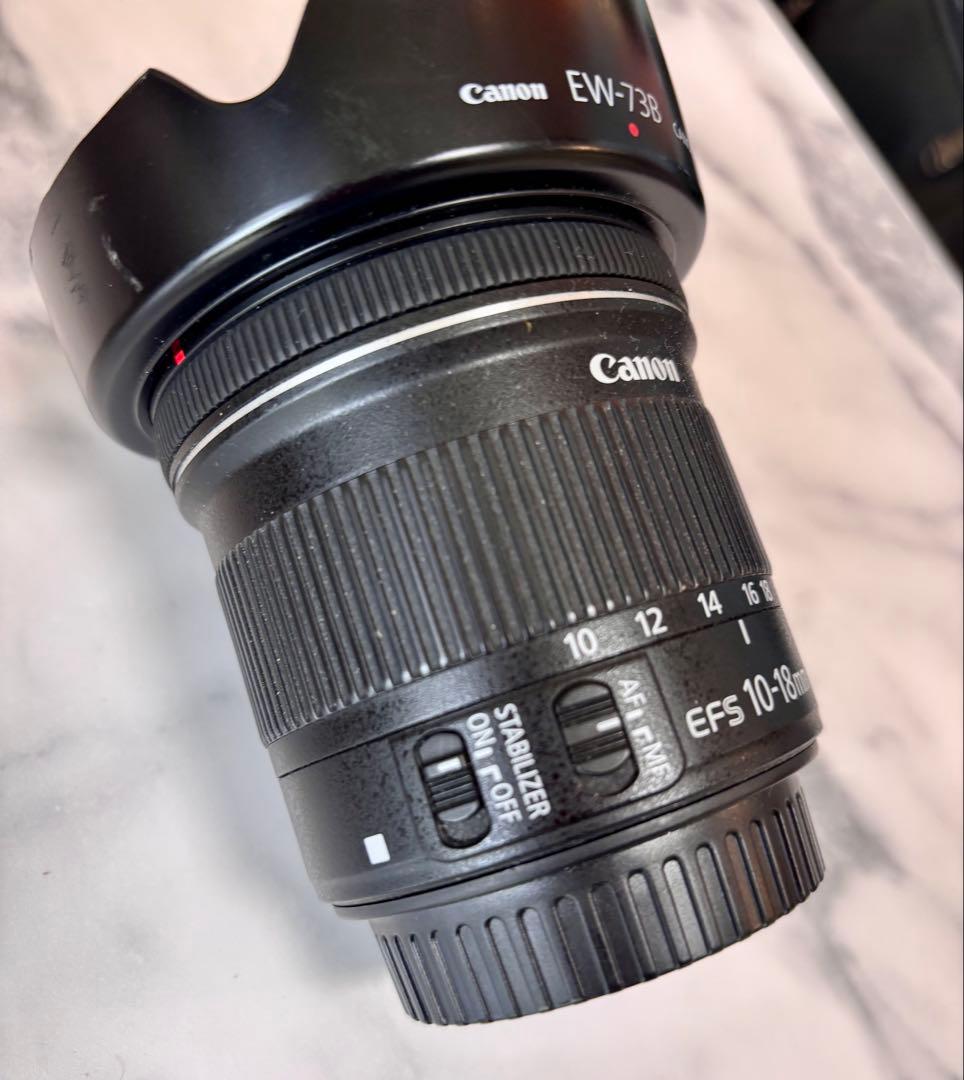 キヤノン Canon EFS 10-18mm 広角レンズ フィルター付き
