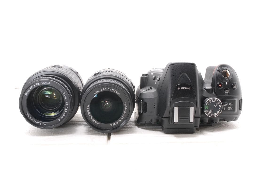 美品❤️ショット数3864回✨Nikon D5300ダブルズームセット 元箱付