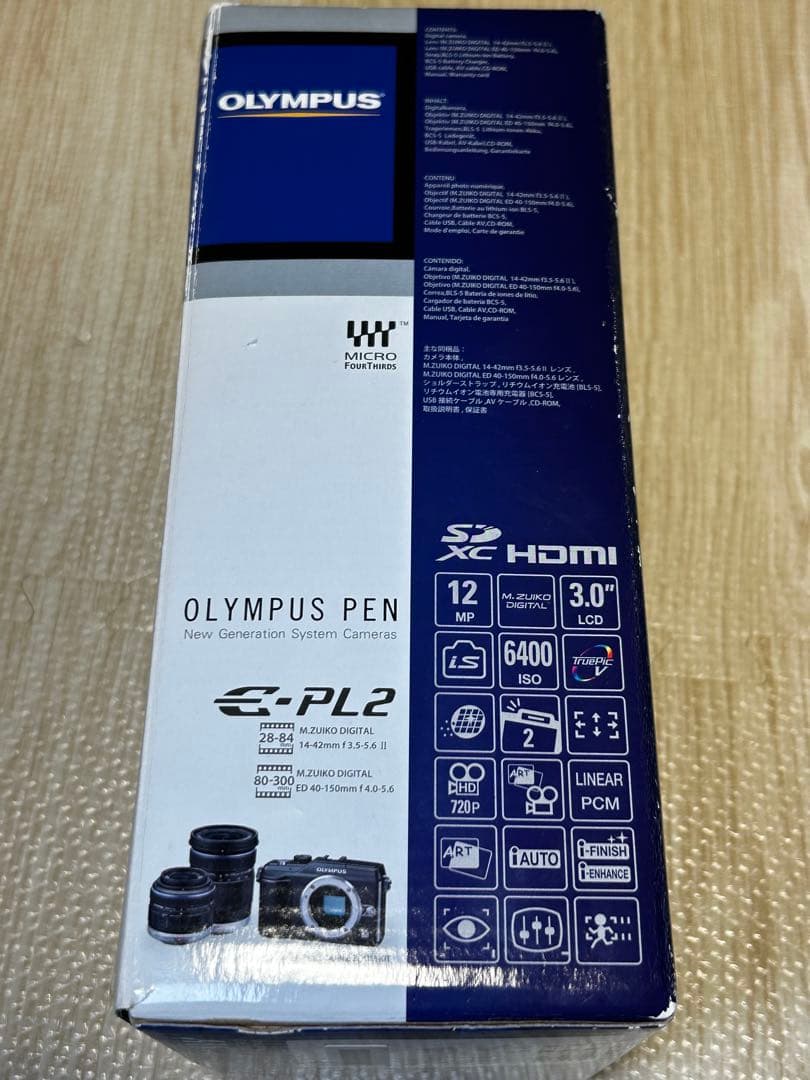 OLYMPUS PEN E-PL2 ダブルレンズキット シャッター数7,353回