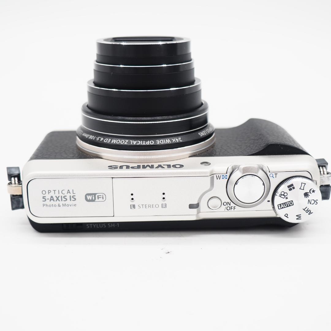 OLYMPUS デジタルカメラ STYLUS SH-1 シルバー