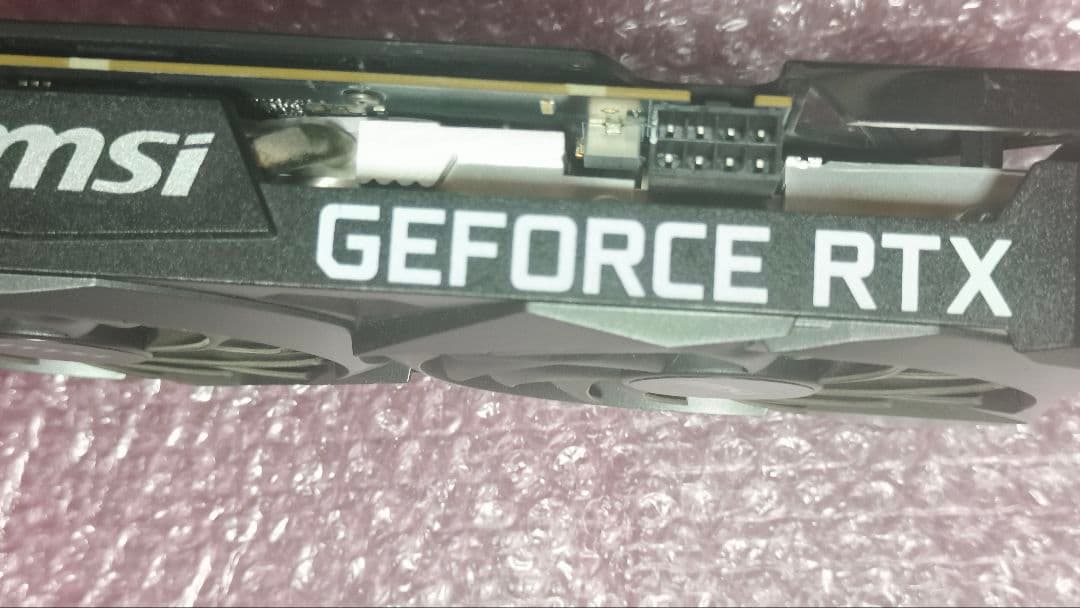 ジャンク MSI RTX 3060TI VENTUS 2X  8G 動作確認済み