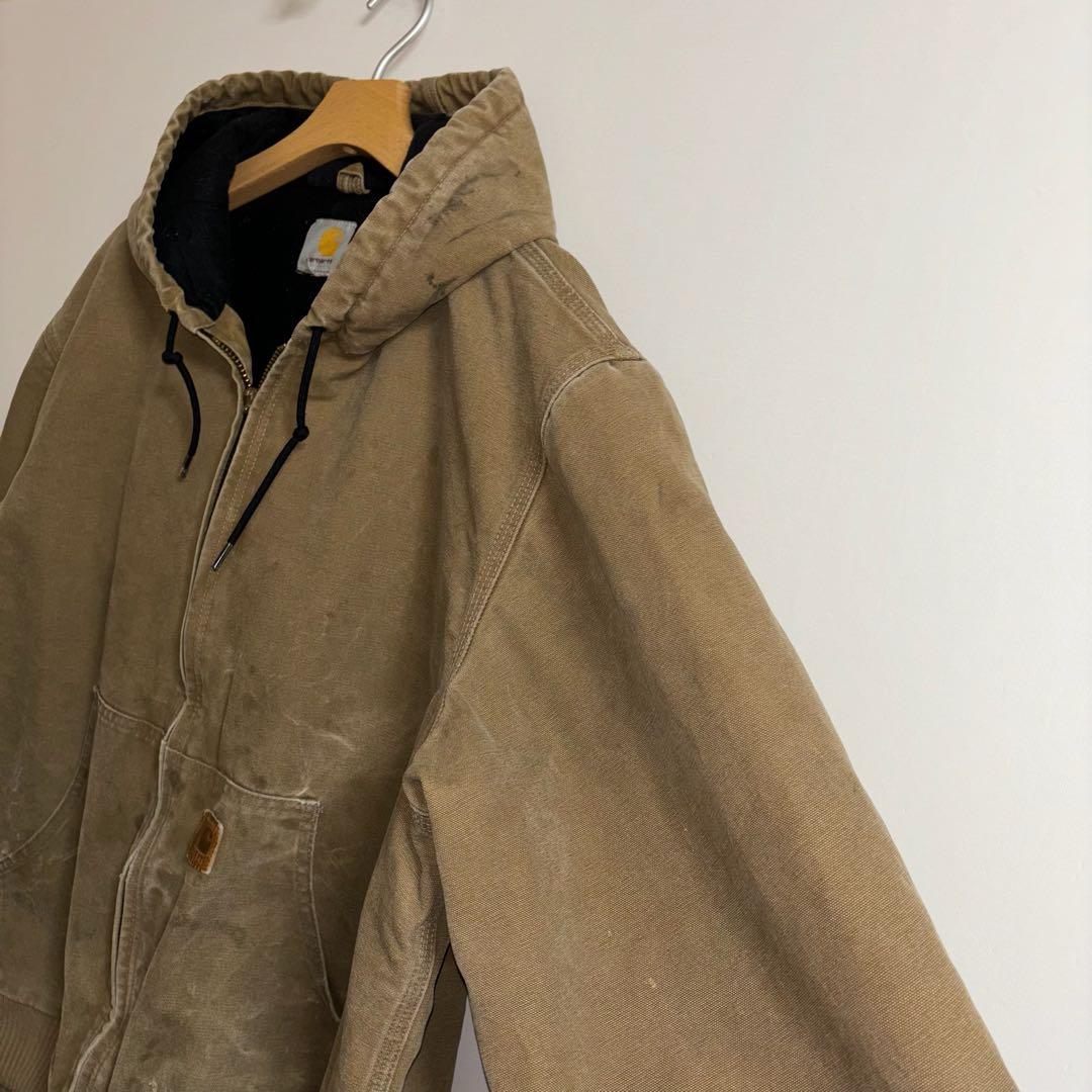 5*2様 《レザーパッチ》Carharttカーハートアクティブジャケットダックジ