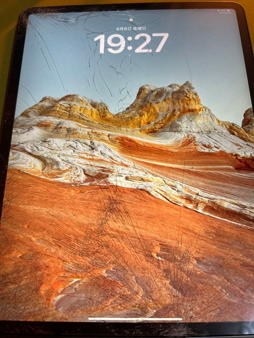iPad Pro 12.9 第3世代 64GB Cellular 画面割れあり