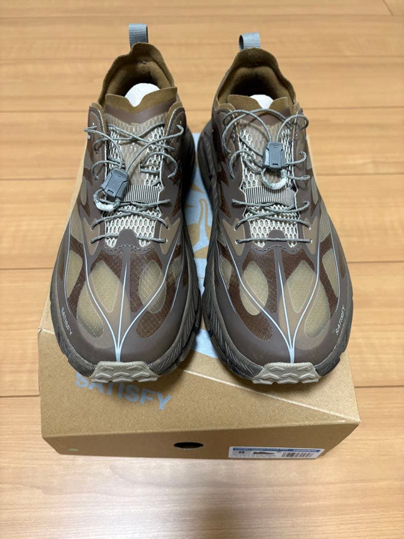 HOKA × SATISFY Mafate Speed 4 Lite STSFY