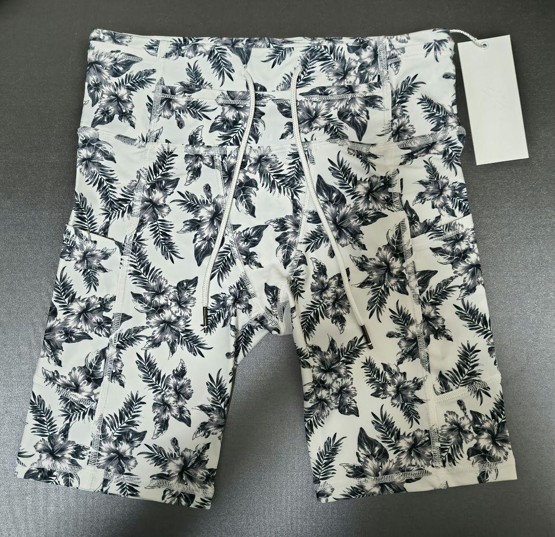 Charbon FLOWER 10 POCKETS L メンズ ショートレギンス