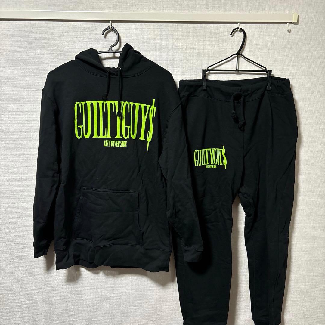 Guilty Guys 上のフーディーのみ ギルティーガイズ Eric B Jr