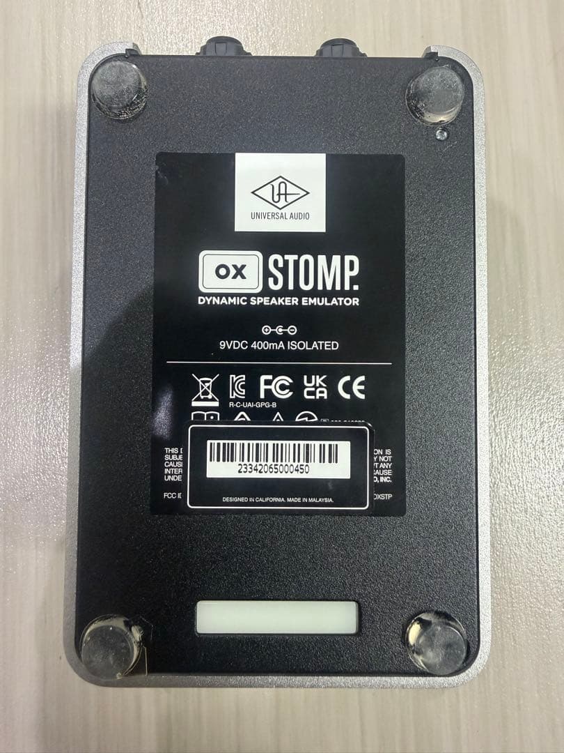 ギター UAFX OX STOMP Dynamic Speaker Emulator