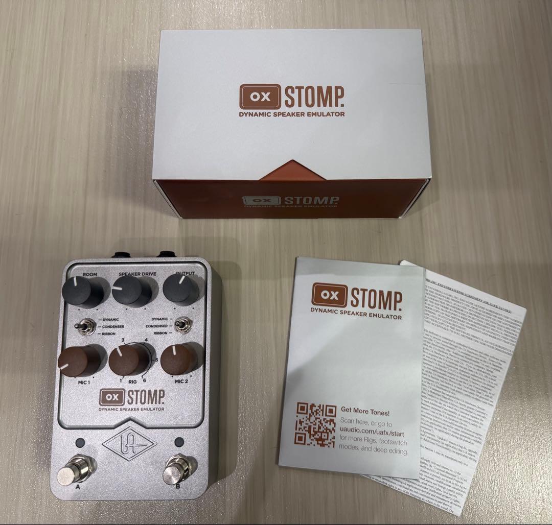 ギター UAFX OX STOMP Dynamic Speaker Emulator