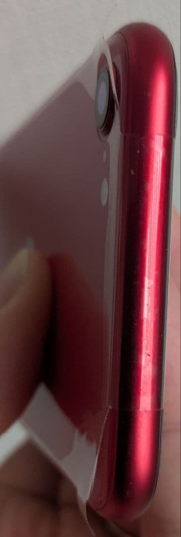 iPhone SE2 RED 64GB 美品 バッテリー81% 未使用付属品完備