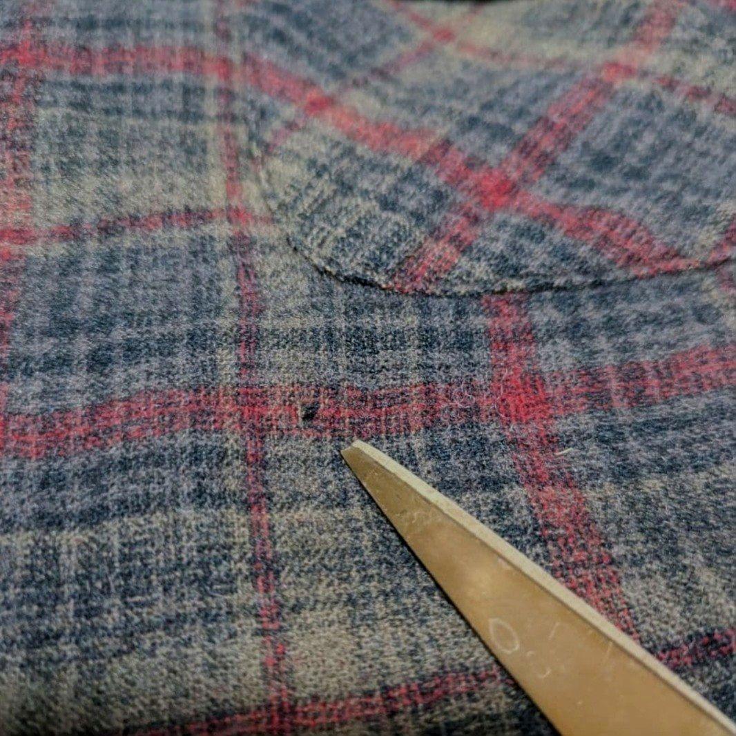 【好配色】60s USA製 PENDLETON ウールボードチェックシャツ