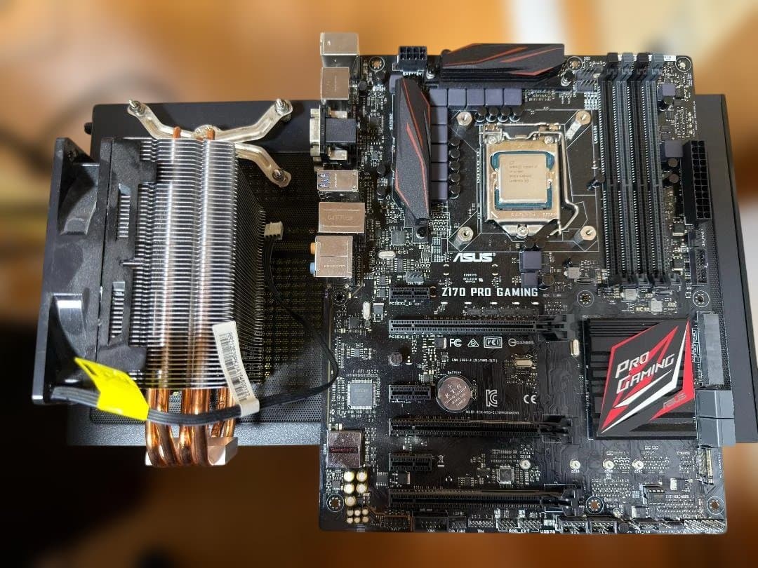 Intel Core i7 6700k + Z170 マザーボード + Fan