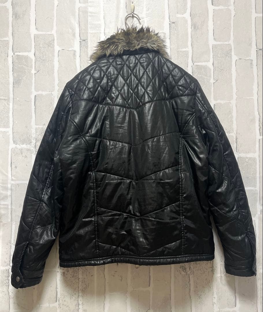 archive 中綿ジャケット ブルゾン L ファー お兄系 グランジ Y2K