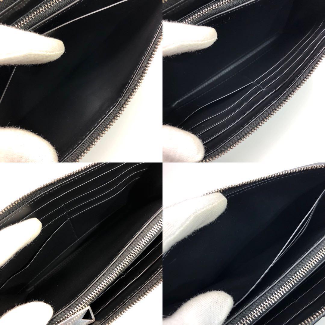 未使用級✨箱付 ボッテガヴェネタ カセット ラウンドファスナー ブラック 長財布