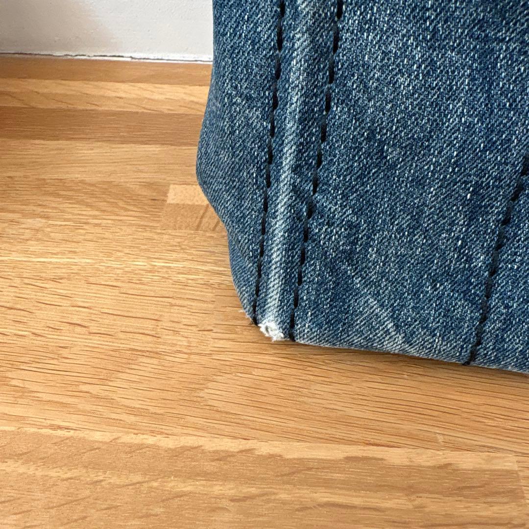 【Ring】プラダ　カナパ　ハンドバッグ　ショルダー　デニム