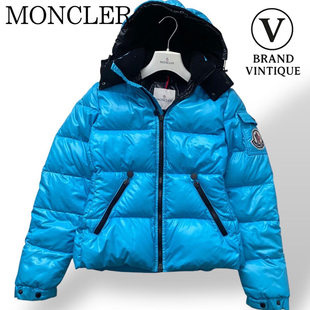 【美品】 モンクレール ダウンジャケット バディア デカワッペン 2way S