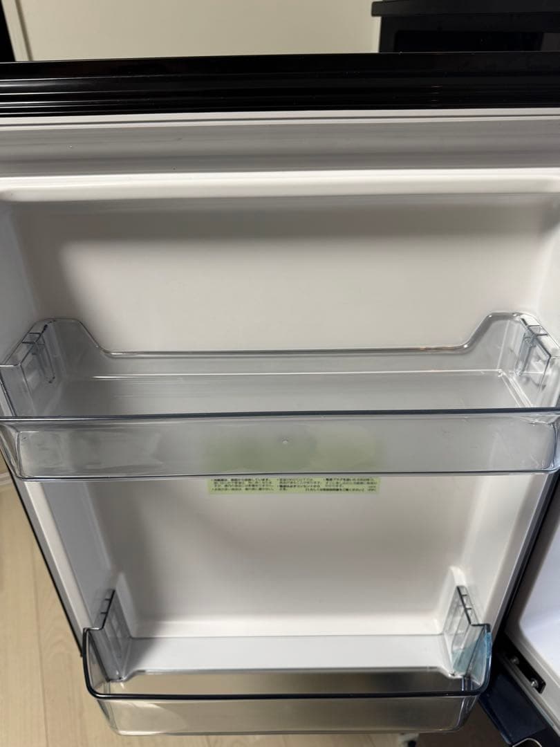 SHARP ブラック冷蔵庫 2ドア　SJ-GD15K