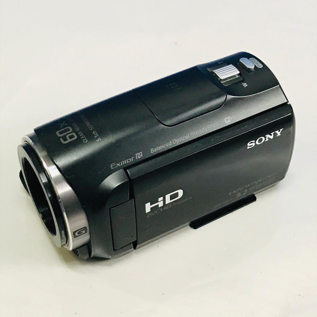 動作品デジタルカメラ　SONY HDR-CX670 黒　ブラック　バッテリーなし