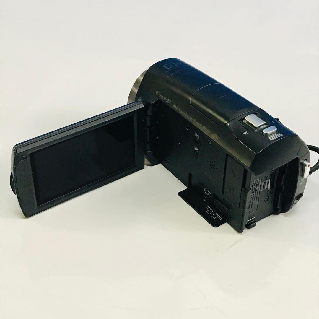 動作品デジタルカメラ　SONY HDR-CX670 黒　ブラック　バッテリーなし