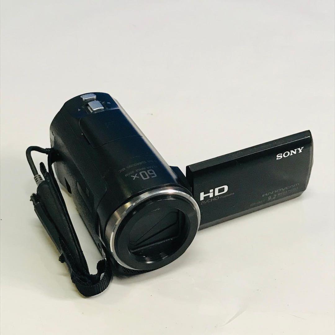 動作品デジタルカメラ　SONY HDR-CX670 黒　ブラック　バッテリーなし