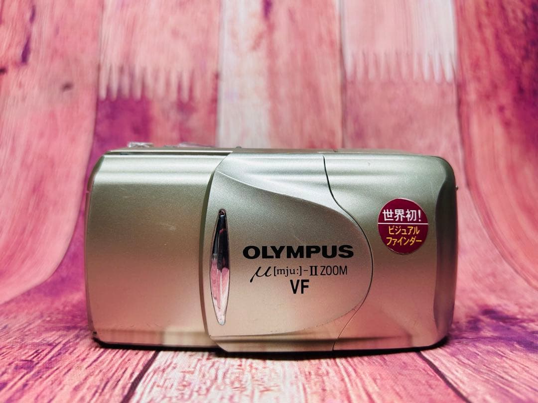 OLYMPUS オリンパス μ mju II ZOOM VF コンパクト