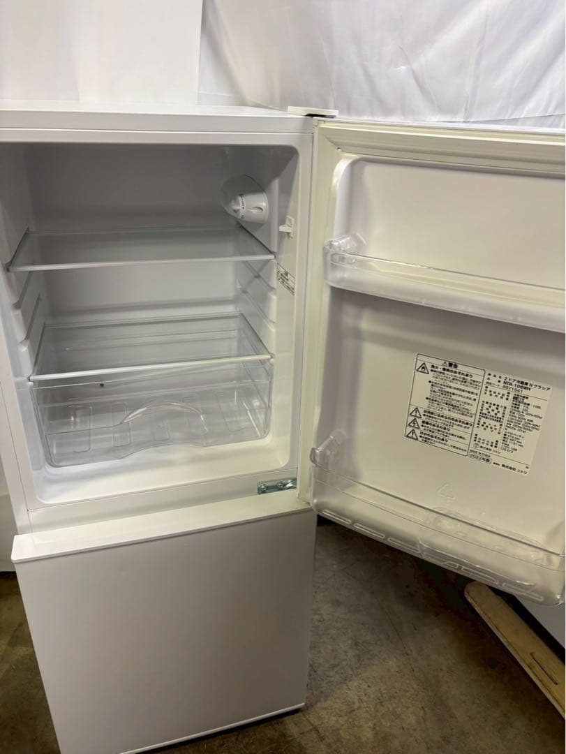 ニトリ 2ドア冷蔵庫 NTR-106WH 2022年製 106L 右開き