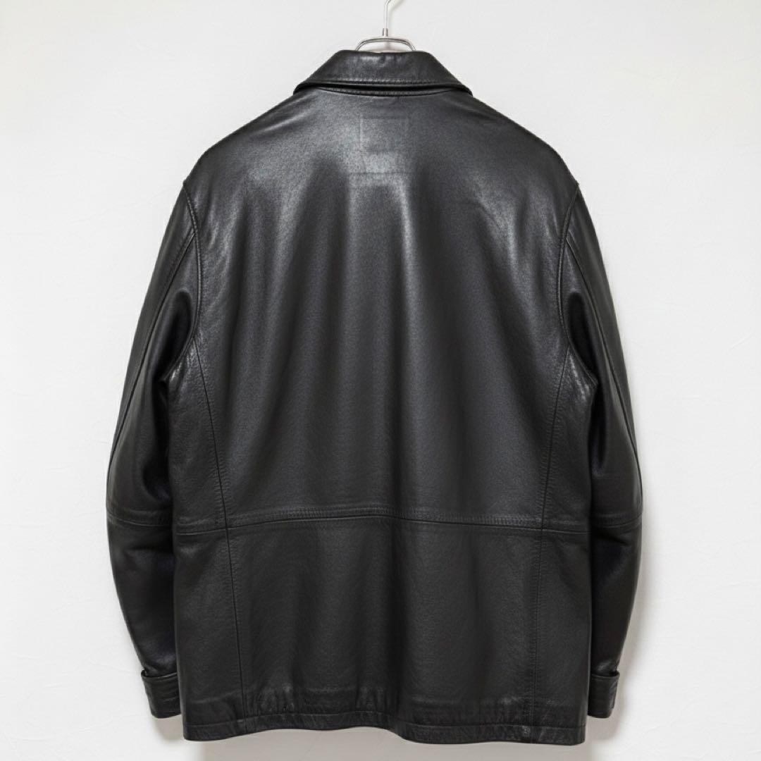 MARGARET HOWELL 黒 レザージャケット　メンズ