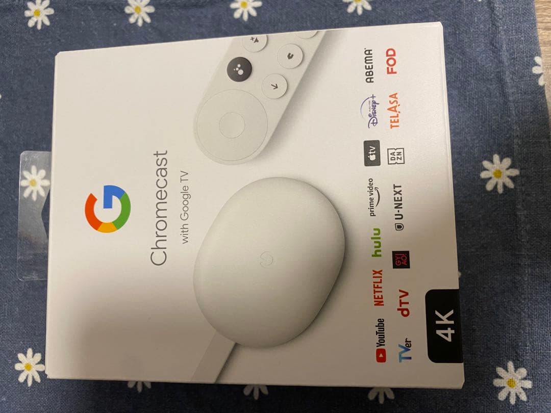 Chromecast with Google TV 4K ホワイト