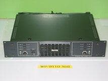 松下通信 RAMSA 100W+100Wパワーアンプ WP-9110 (動作品）