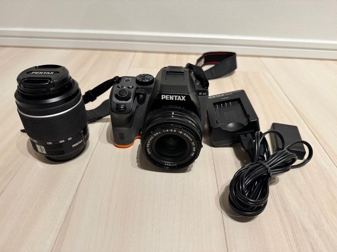 PENTAX KS2 ブラック×オレンジ