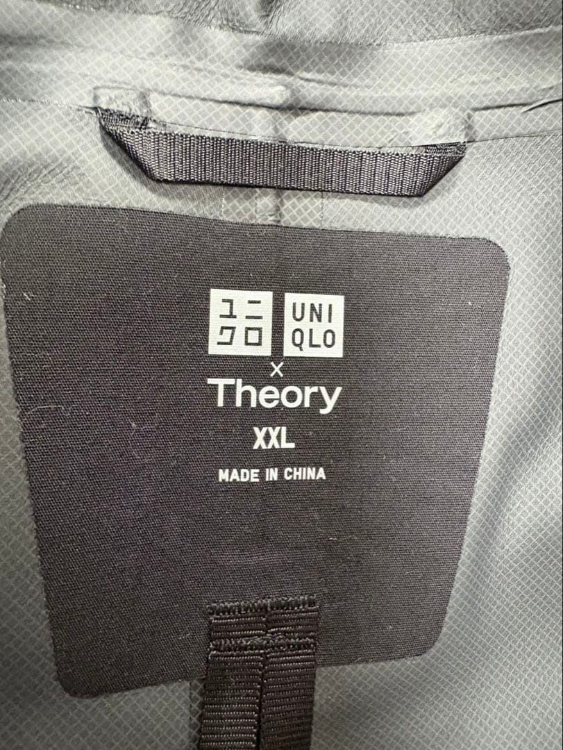 ユニクロ　セオリー　コラボ　ブロックテックコート　size:XXL ビッグサイズ