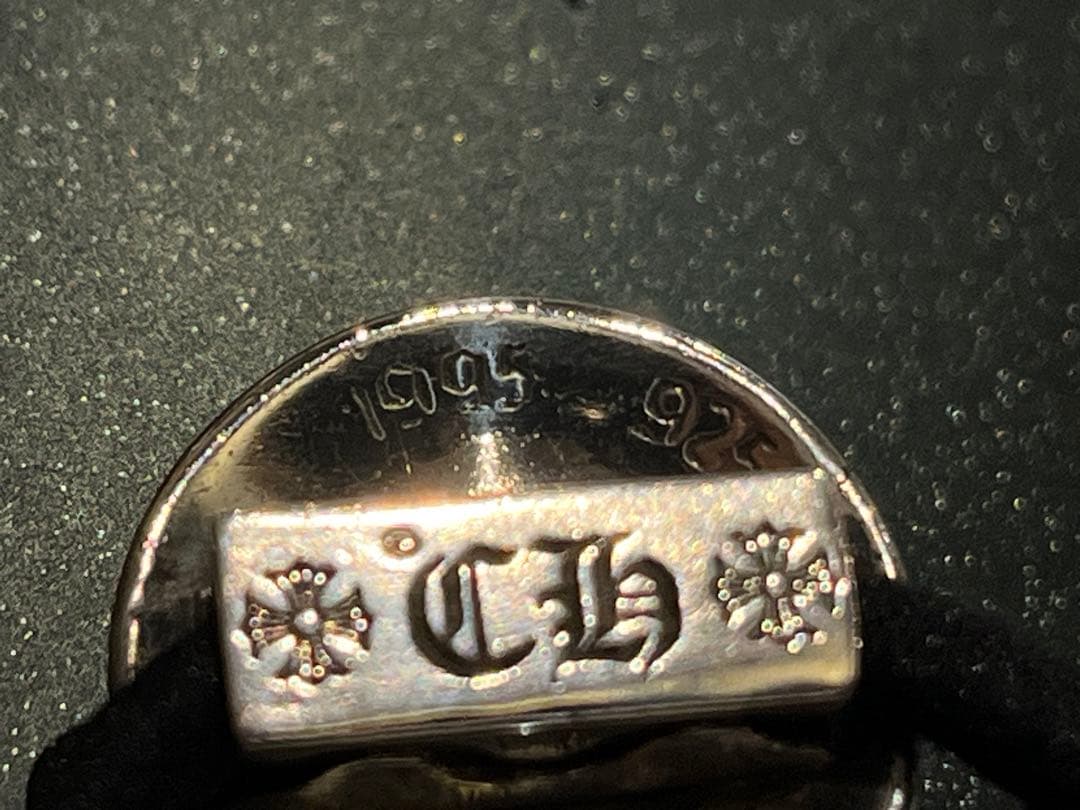 CHROME HEARTS ヘアバンド シルバー925 クロスボール