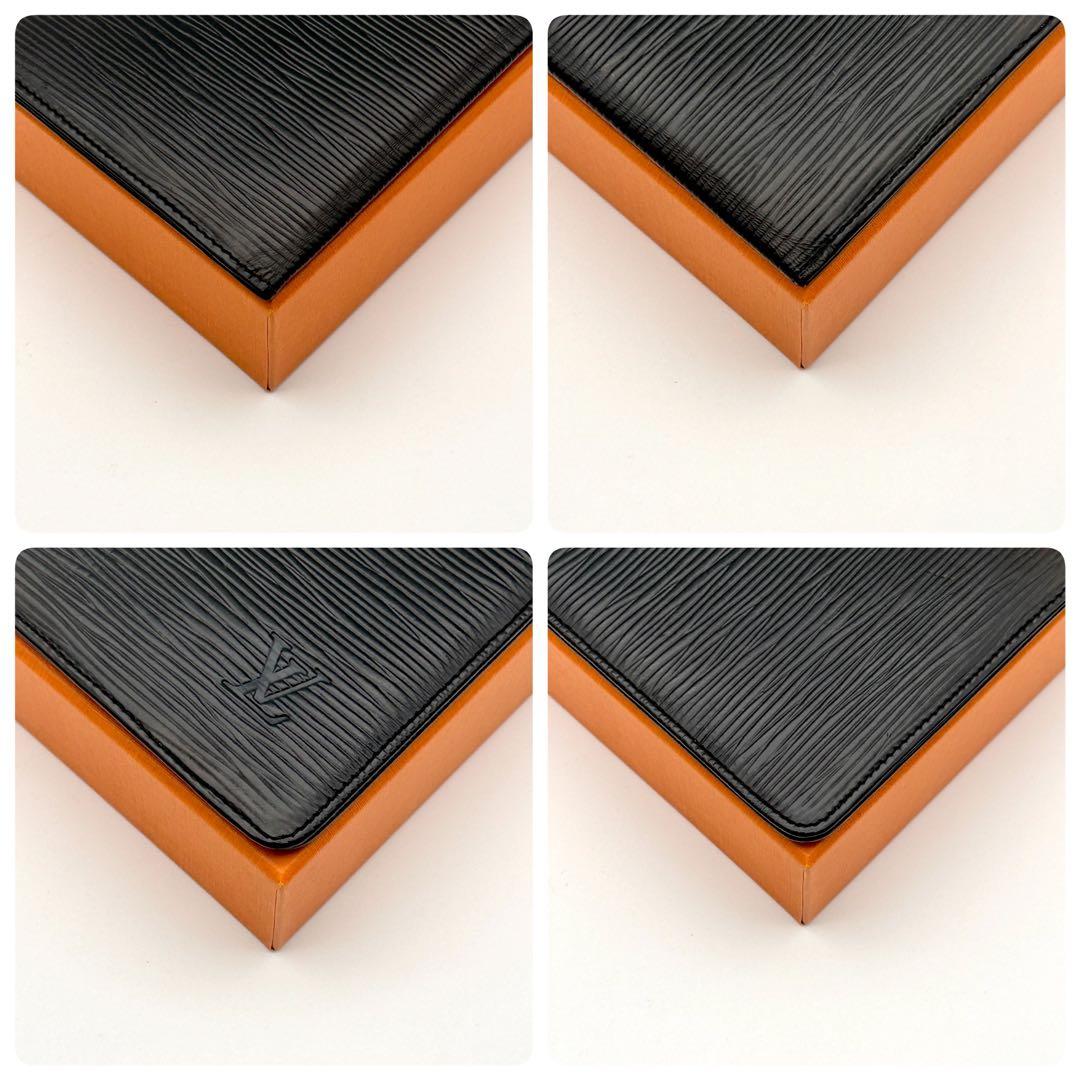 美品✨ LOUIS VUITTON エピ 長財布 ポルトカルトクレディ ブラック