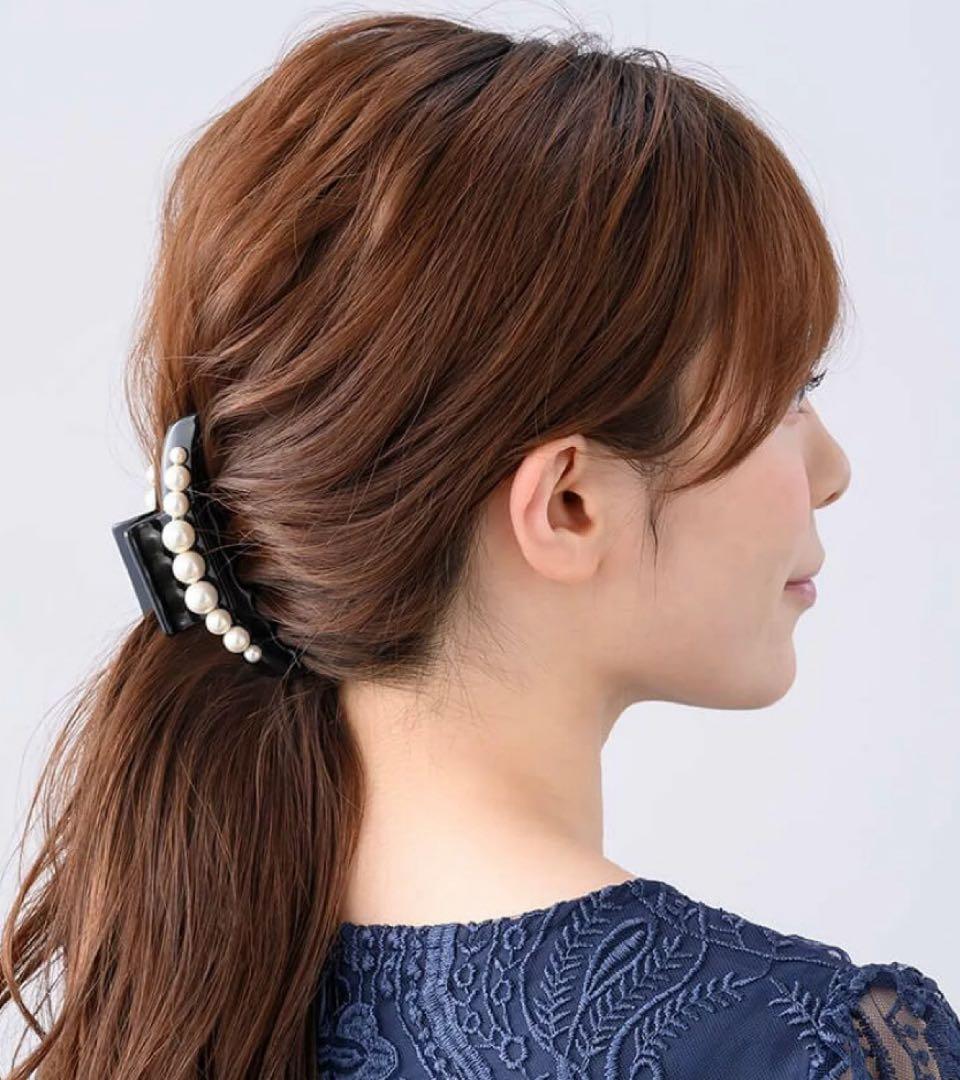 Complex Biz ブラックパールヘアクリップ